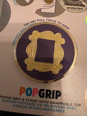 Friends Purple Door Frame PopSocket PopGrip NEW Sealed